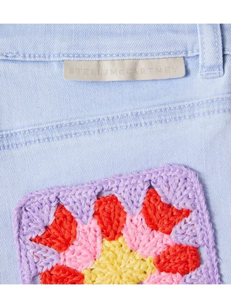 Gyerek farmer rövidnadrág Stella Mccartney kék
