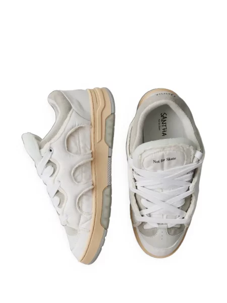 Sneakerși Santha alb