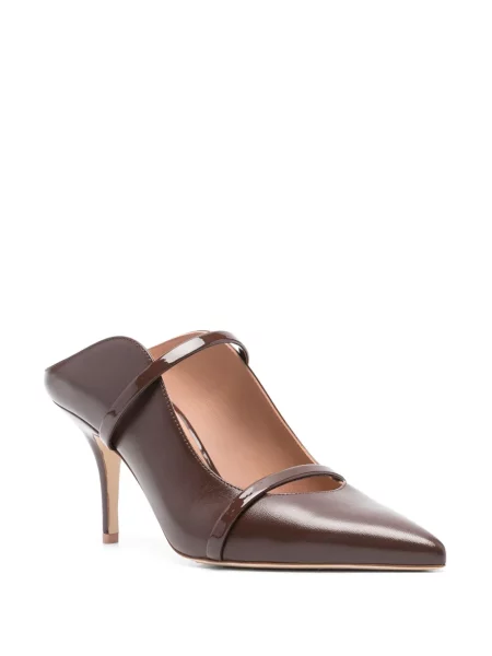 Papuci tip mules Malone Souliers maro