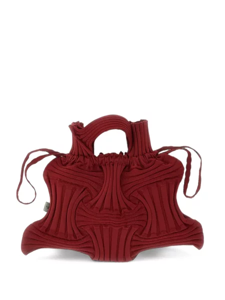 Shopper táska Pleatsmama piros