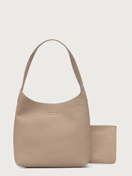 Rucsac Mm din piele bej