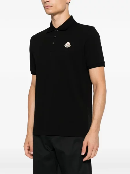 Polotričko Moncler s autogramem černé