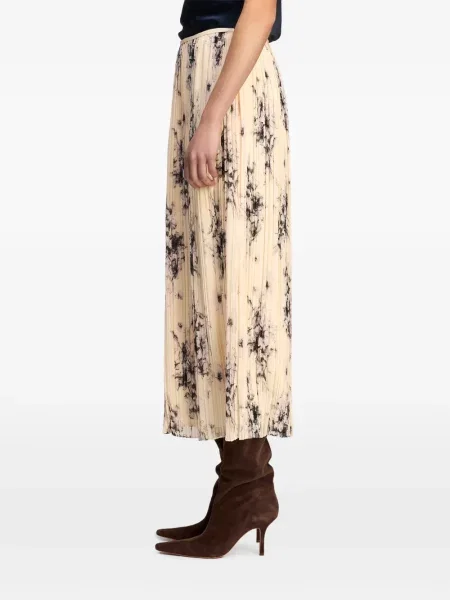 Fustă midi Cinq A Sept cu model floral cu imagine