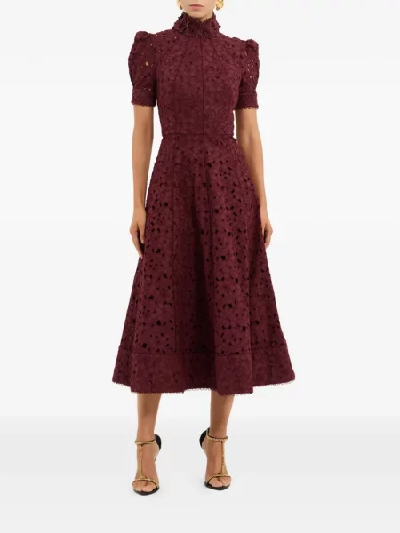 Rochie midi Rebecca Vallance roșu