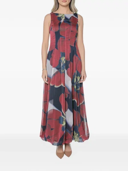 Rochie maxi Ted Baker cu model floral cu imagine albastru