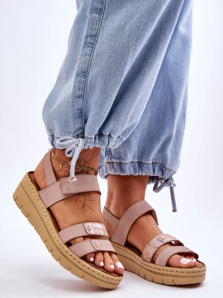 Сандали Vinceza кафяво