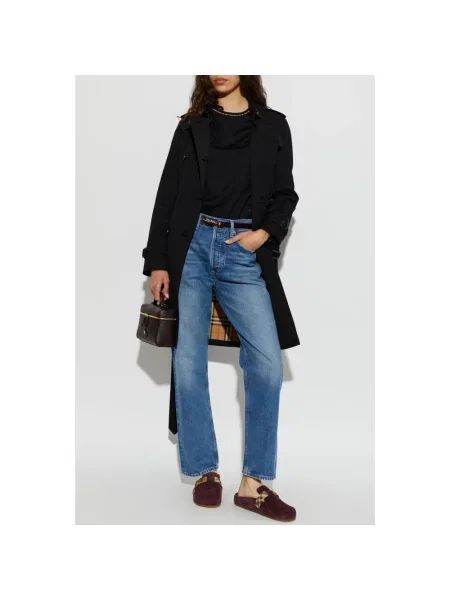 Koszulka Burberry z kokardką czarna