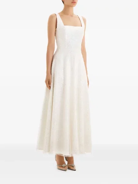 Rochie midi Post Meridiem cu paiete până la genunchi de costum