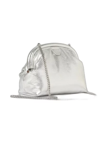 Kopertówka Stella Mccartney skórzana szara