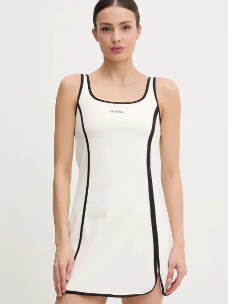 Guess sukienka SARAH beżowa