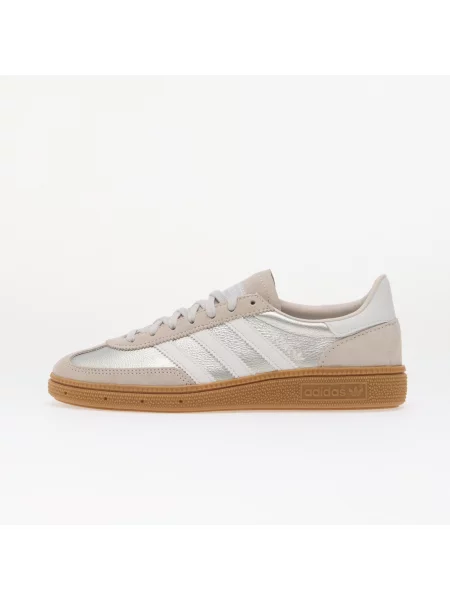 ADIDAS ORIGINALS Tenisky HANDBALL SPEZIAL šedobéžová / stříbrná bílá