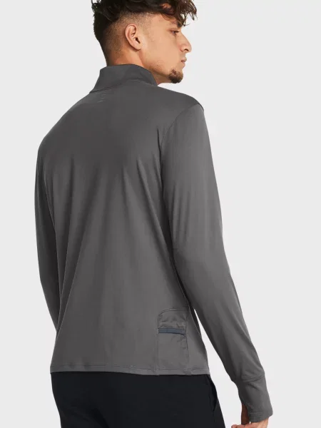 Спортивная кофта Under Armour для бега серая