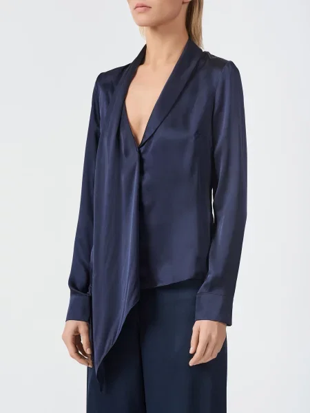 Блузка Cushnie синяя