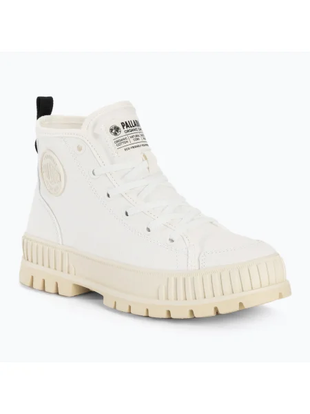Ботуши Palladium Pallashock Org 2 star white бяло