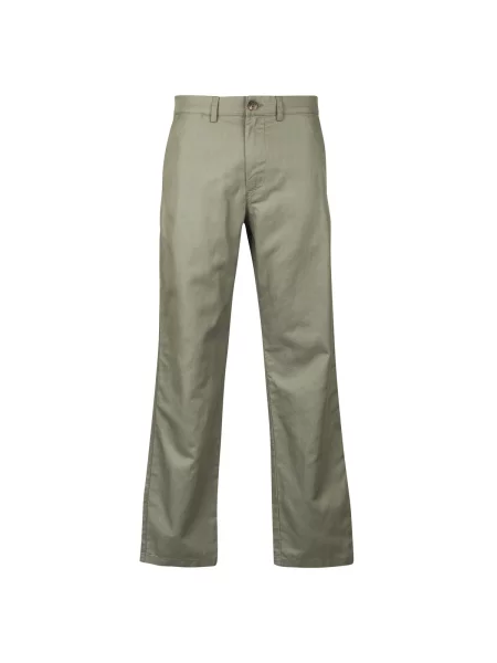 Lanene hlače chino Selected zelena