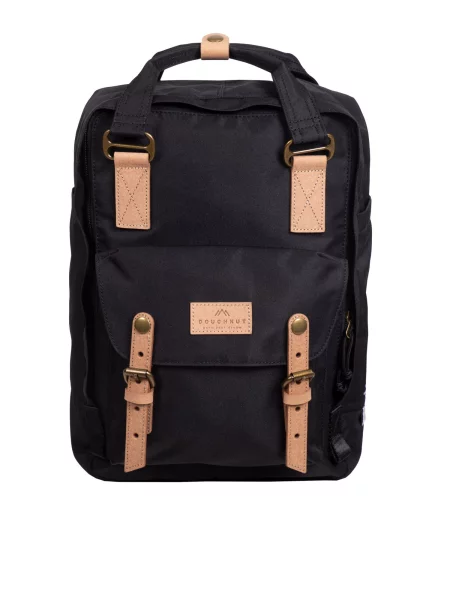 Mestský batoh Doughnut Macaroon Reborn Series 16 l black čierna