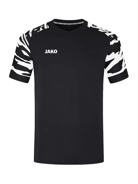JAKO Tricou funcțional negru alb