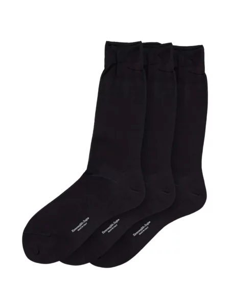Șosete Zegna tricotate negru