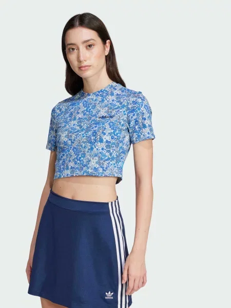 Топ спортивний adidas мультиколор комбінований верх