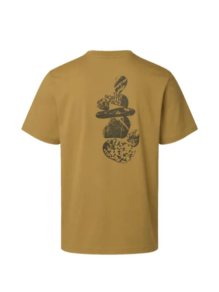 Tricou The North Face cu imagine maro