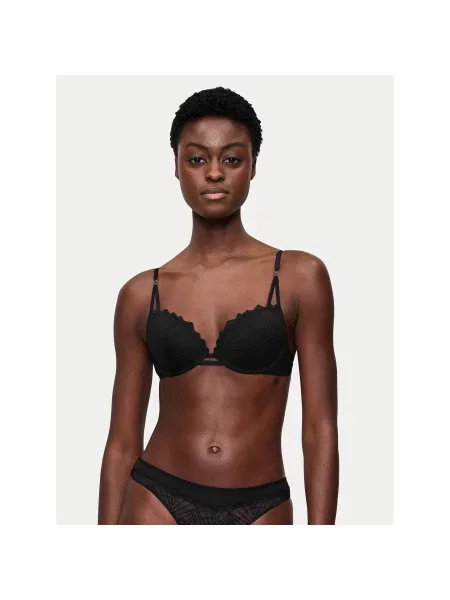 Triumph Push-Up nedrček That Night In Vegas črna