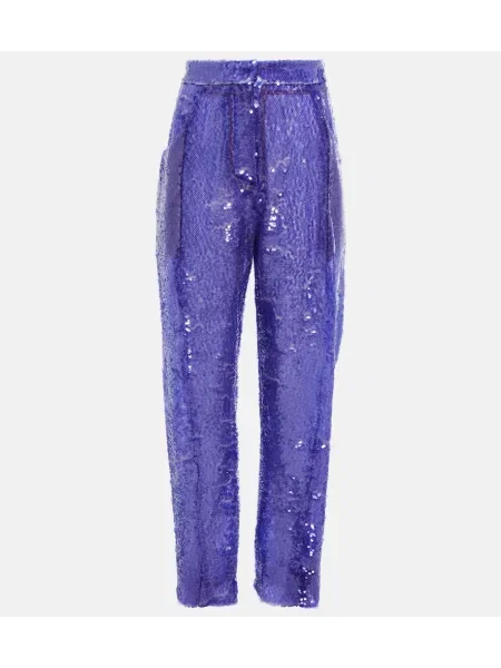 Szerokie spodnie Blazã© Milano fioletowe