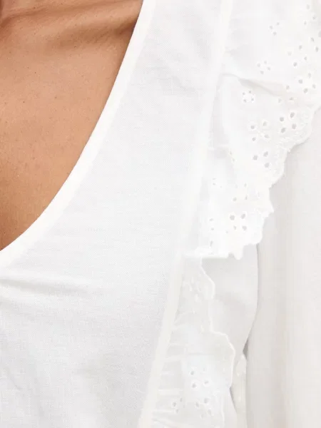 Morgan блузка із рюшами