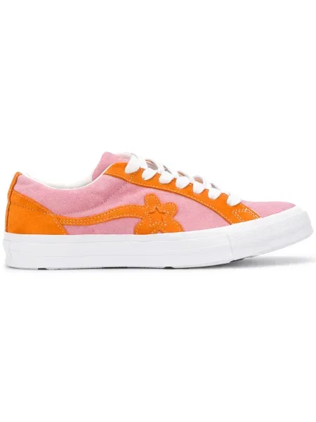 Sneakerși Converse cu model floral roz