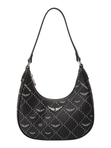 Zadig & Voltaire Geantă de umăr / alb negru