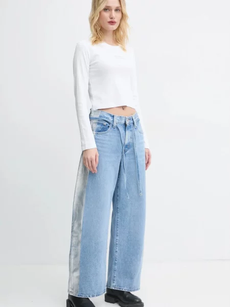 Levi's ravne kavbojke XL STRAIGHT modra