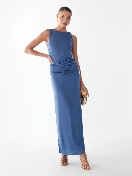 BWLDR Rochie Drew' albastru