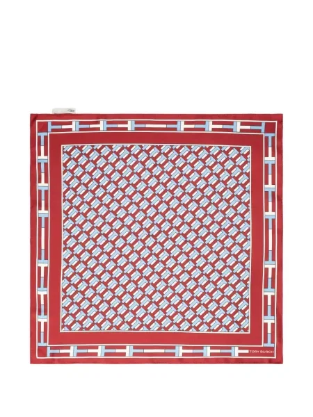 Fular Tory Burch roșu