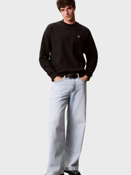 Махровый свитшот Calvin Klein Jeans черный