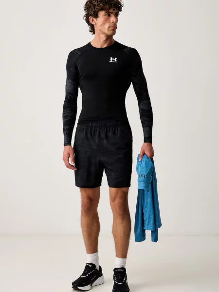 Tricou cu mânecă lungă Under Armour negru