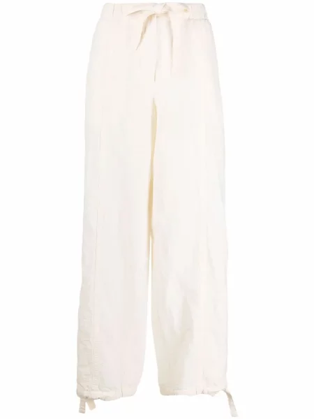 Pantaloni Jil Sander alb