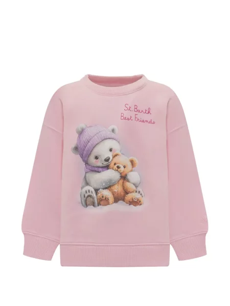 Sweter dziecięcy Mc2 Saint Barth różowy