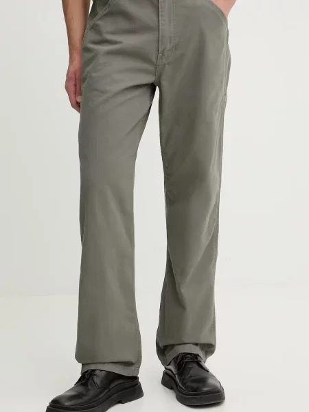 Kavbojke Levi's LOOSE STRT CARPENTER x WORKWEAR zelena