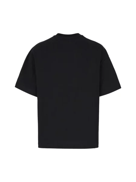 Koszulka Jil Sander z logo czarna