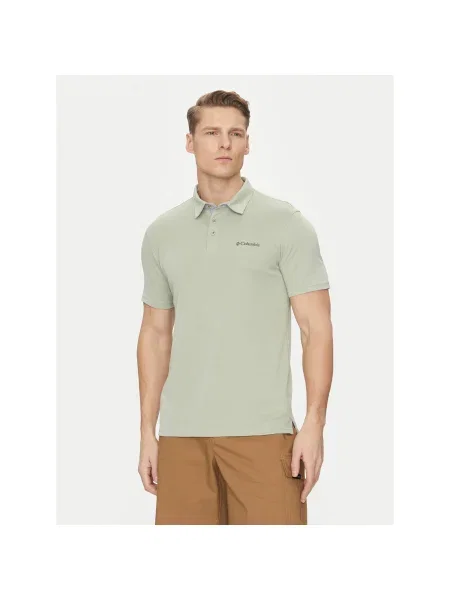 Columbia Pólóing Nelson Point Regular Fit zöld