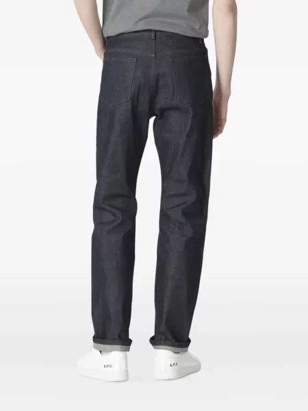 Blugi A.p.c. cu 5 buzunare albastru