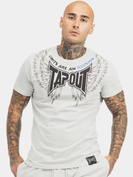 Футболки і поло Tapout Tillusion Tee світло-сірий сіра