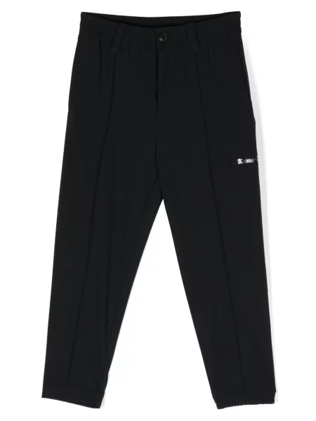 Spodnie dziecięce Emporio Armani niebieskie