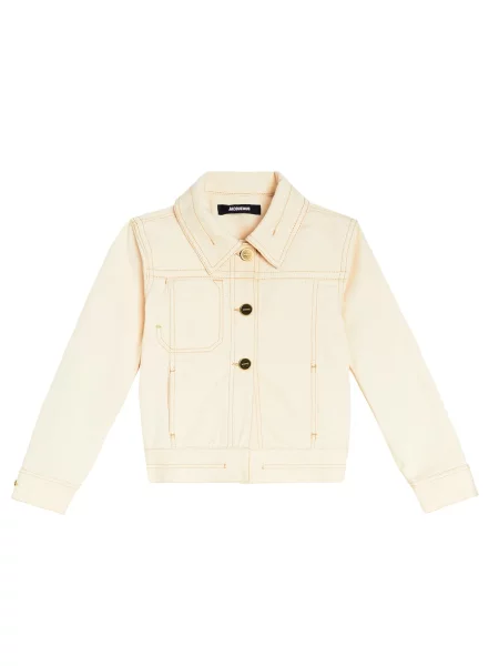 Traper jakna Jacquemus Enfant bijela