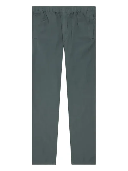 Pantaloni Undercover cu model herringbone gri