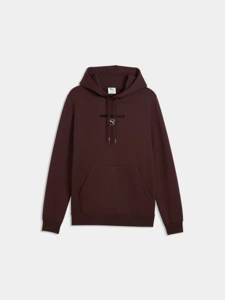 Худі PUMA Class Graphic Hoodie Fl комбінований верх коричневий