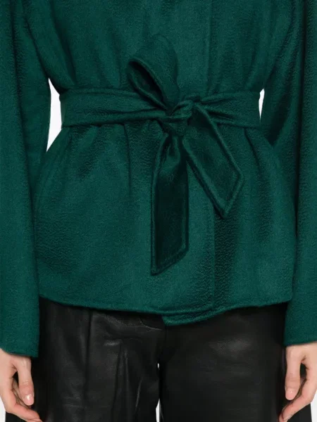 Geacă Max Mara din cașmir verde