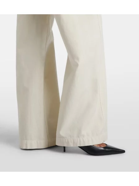 Pantaloni Nili Lotan alb