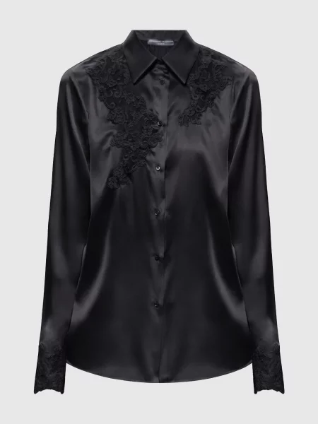 Шелковая блузка Ermanno Scervino Life черная