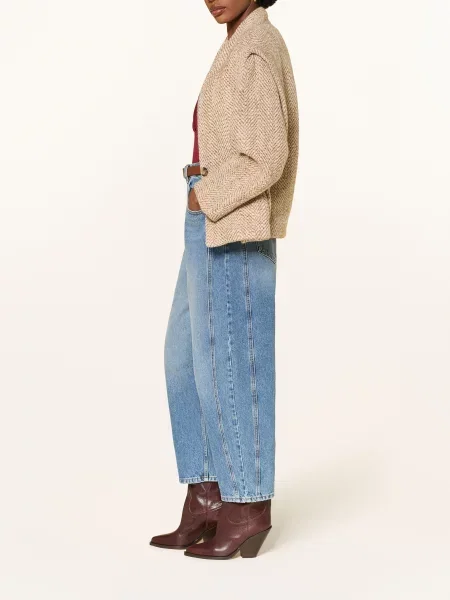 Marant Étoile Barrel Džíny Oriane light blue modré