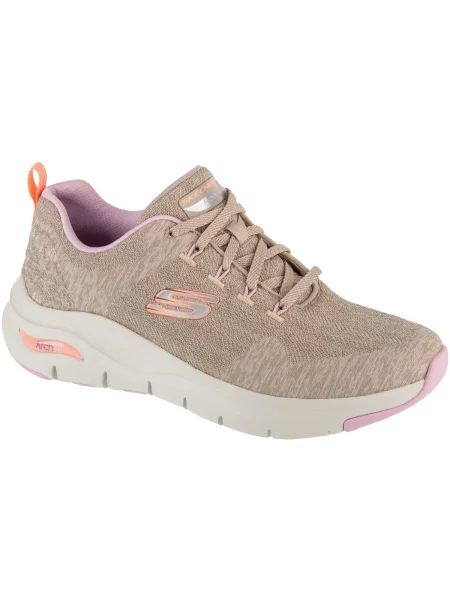 Tenisky Skechers béžová